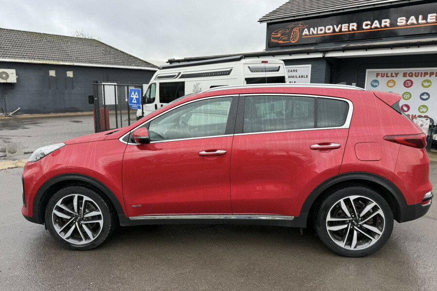 Kia Sportage Suv Red