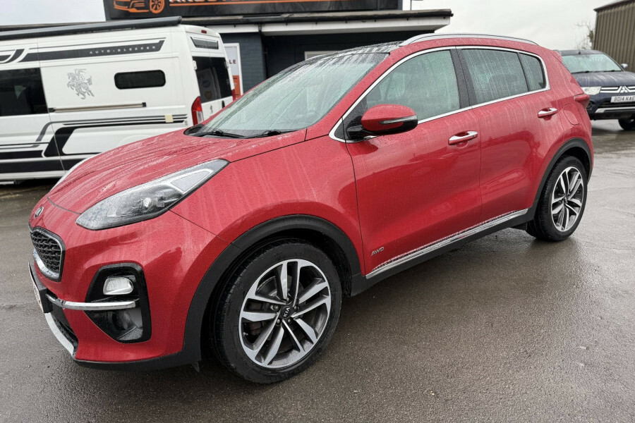 Kia Sportage Suv GY69PKU Red #2