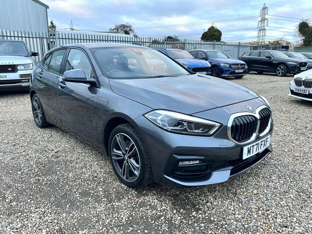 BMW 1 Series Hatchback 1.5 118I Sport 2021 MT71FXF Grey #4