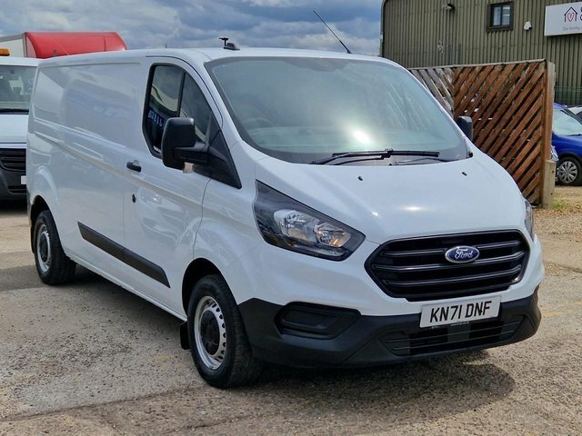 Ford Transit Custom 300 Chiller Van Leader White