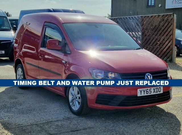Volkswagen Caddy C20 Tdi Highline 101 Red