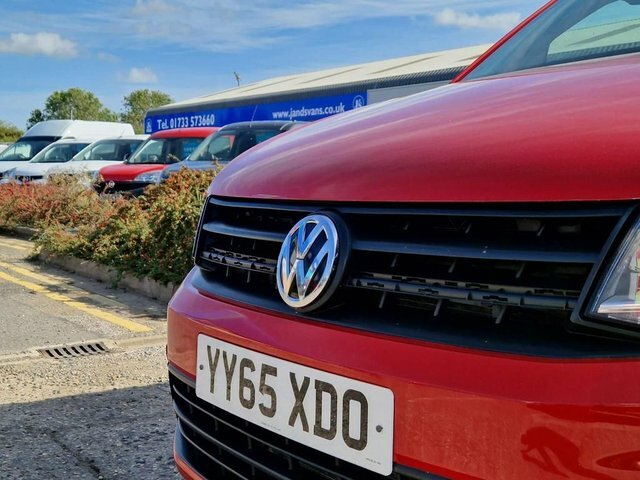 Volkswagen Caddy C20 Tdi Highline 101 YY65XDO Red #5
