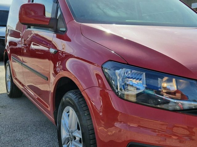 Volkswagen Caddy C20 Tdi Highline 101 YY65XDO Red #6
