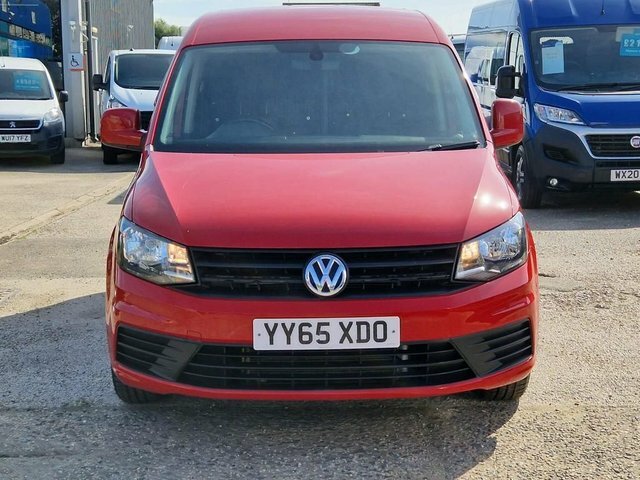 Volkswagen Caddy C20 Tdi Highline 101 YY65XDO Red #2
