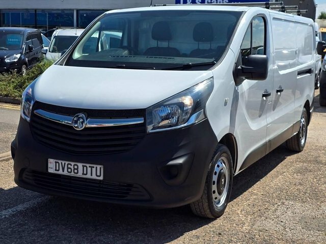 Vauxhall Vivaro L2h1 2900 Cdti 120 DV68DTU White #3