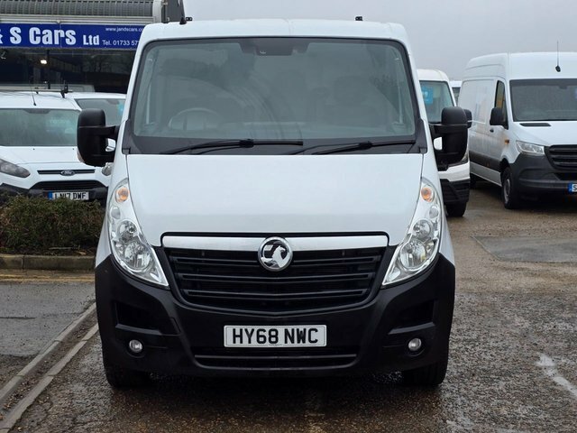 Vauxhall Movano Cdti 3300 Panel Van HY68NWC White #2
