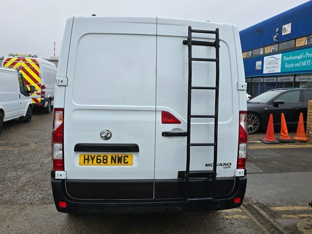 Vauxhall Movano Cdti 3300 Panel Van HY68NWC White #6