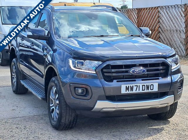 Ford Ranger Ecoblue Wildtrak Pickup Double Grey