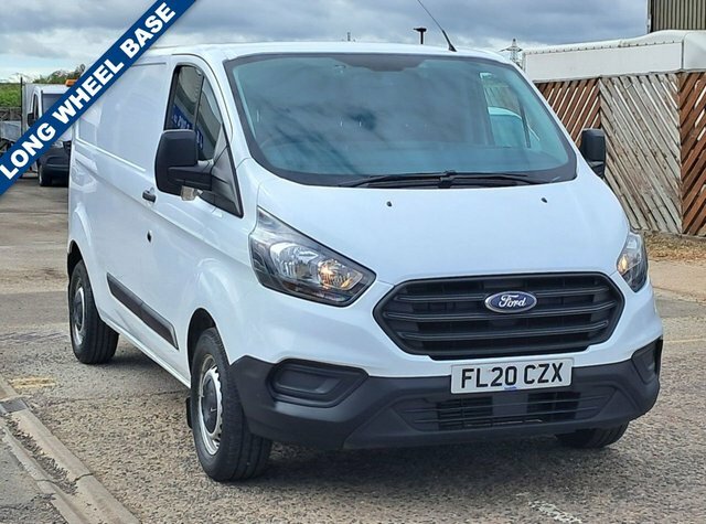 Ford Transit Custom 340 Ecoblue Panel Van White