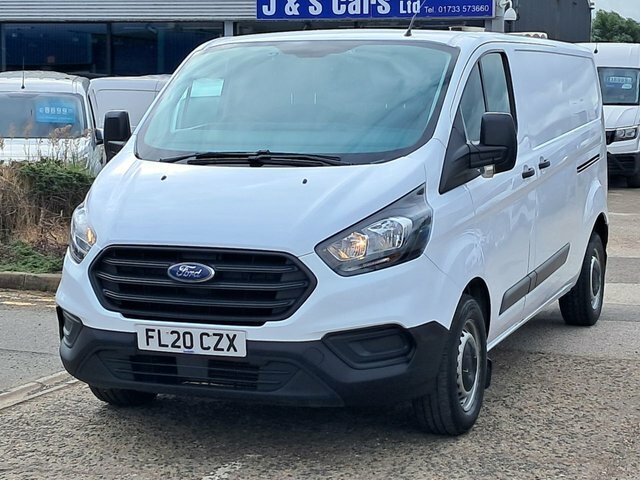 Ford Transit Custom 340 Ecoblue Panel Van FL20CZX White #3