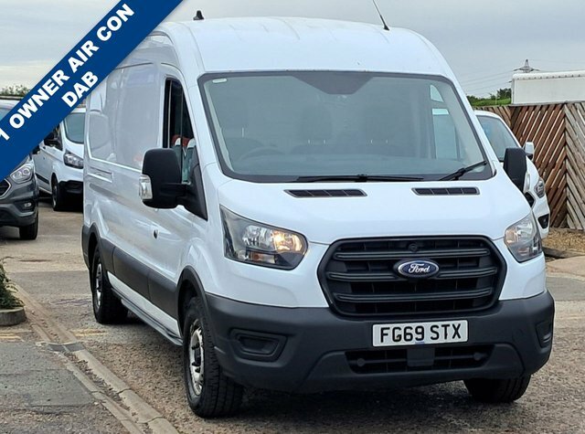 Ford Transit Custom 350 Ecoblue Leader Panel White