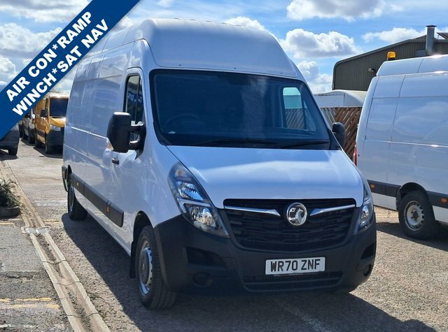 Vauxhall Movano Cdti 3500 Biturbo Edition White