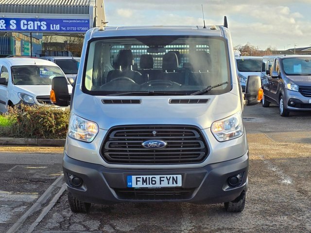 Ford Transit Custom Tdci 350 Double Cab FM16FYN Silver #2