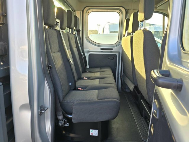 Ford Transit Custom Tdci 350 Double Cab FM16FYN Silver #5