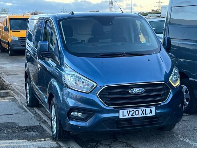 Ford Transit Custom 280 Ecoblue Limited Panel Blue