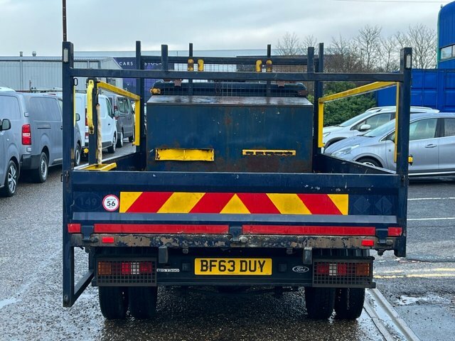 Ford Transit Custom Tdci 350Dropside BF63DUY Blue #6