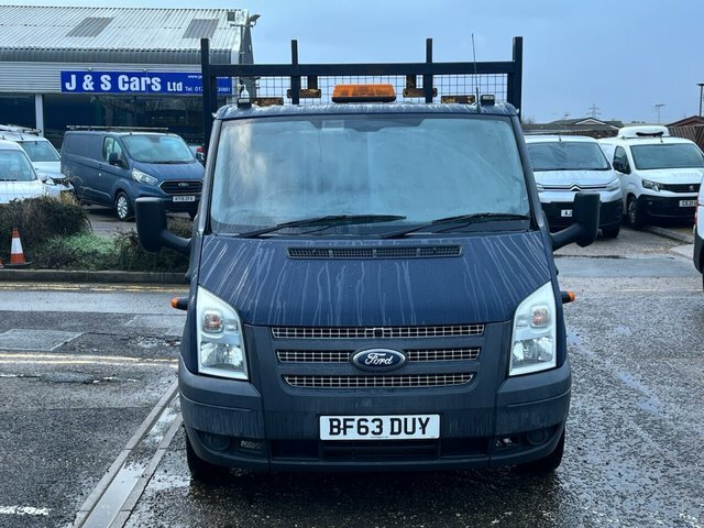 Ford Transit Custom Tdci 350Dropside BF63DUY Blue #2