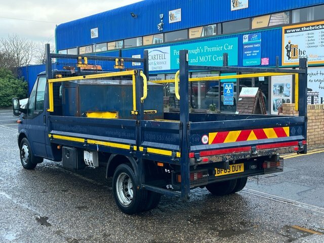 Ford Transit Custom Tdci 350Dropside BF63DUY Blue #5