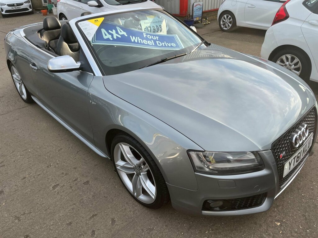Audi S5 3.0 Tfsi V6 Cabriolet S Tronic Quattro Euro 5 Grey #3