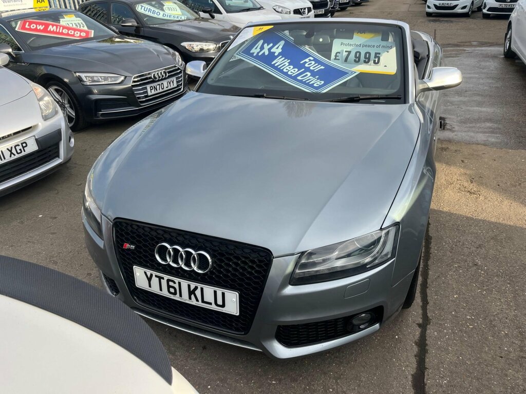 Audi S5 3.0 Tfsi V6 Cabriolet S Tronic Quattro Euro 5 Grey #2