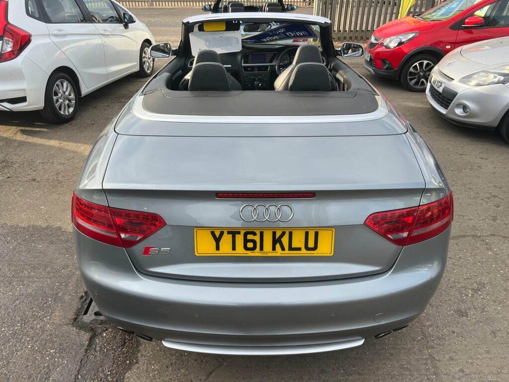 Audi S5 3.0 Tfsi V6 Cabriolet S Tronic Quattro Euro 5 Grey #5