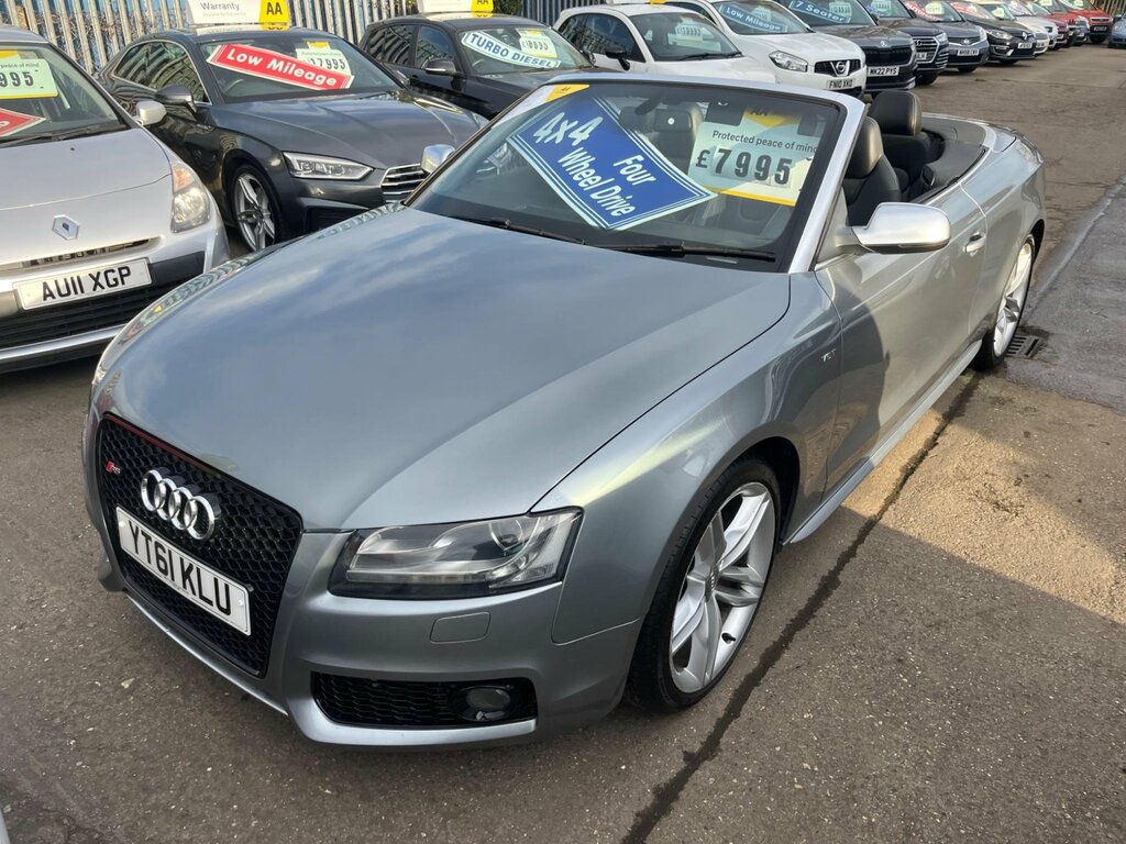 Audi S5 3.0 Tfsi V6 Cabriolet S Tronic Quattro Euro 5 Grey