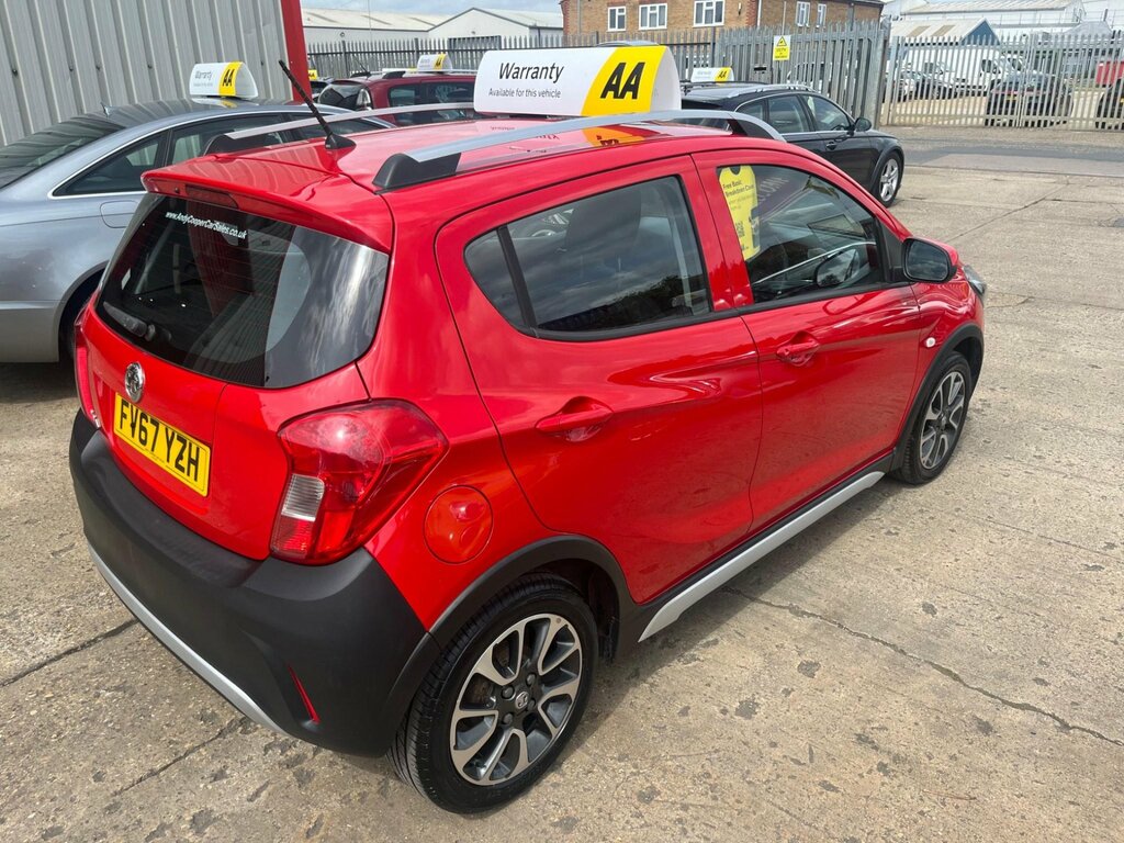 Vauxhall Viva 1.0I Rocks Euro 6 FV67YZH Red #4