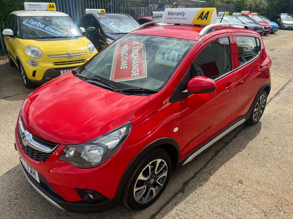 Vauxhall Viva 1.0I Rocks Euro 6 FV67YZH Red #3