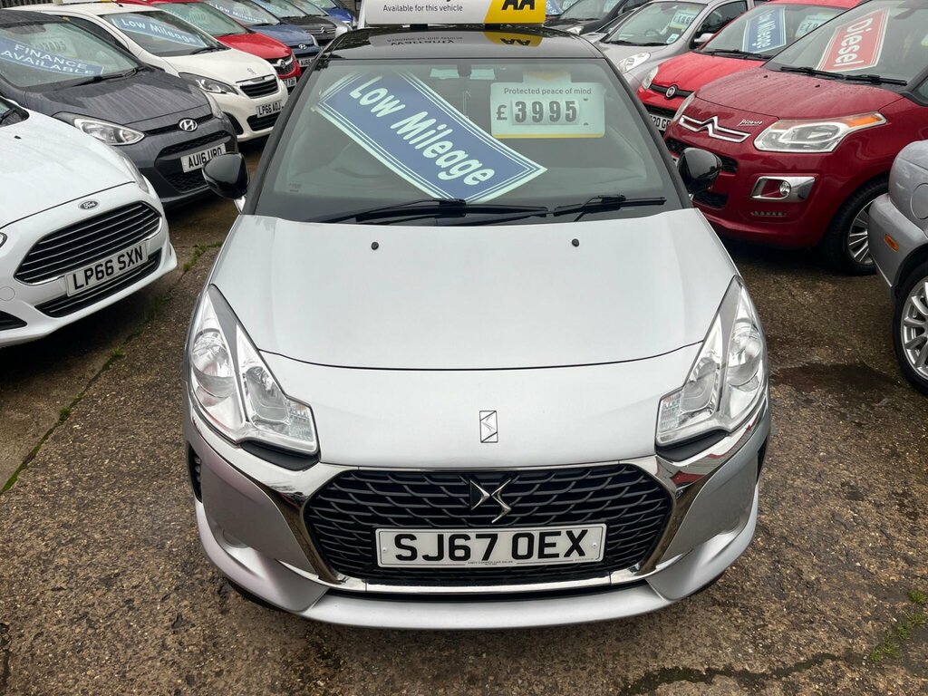 DS DS 3 1.2 Puretech Chic Euro 6 SJ67OEX Silver #2