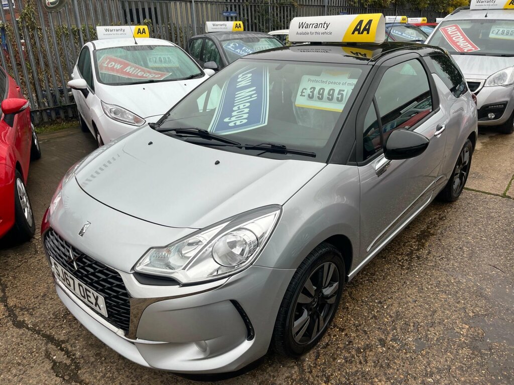DS DS 3 1.2 Puretech Chic Euro 6 Silver