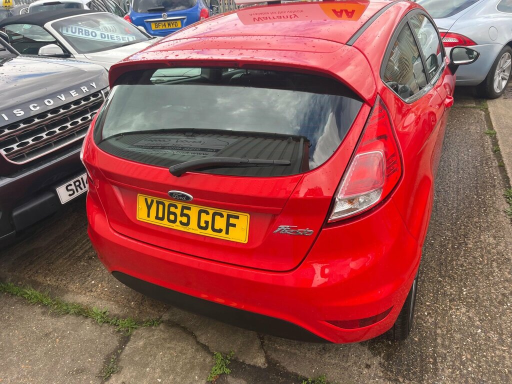 Ford Fiesta 1.25 Zetec Euro 6 YD65GCF Red #5