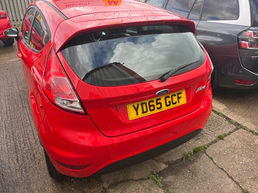 Ford Fiesta 1.25 Zetec Euro 6 YD65GCF Red #6