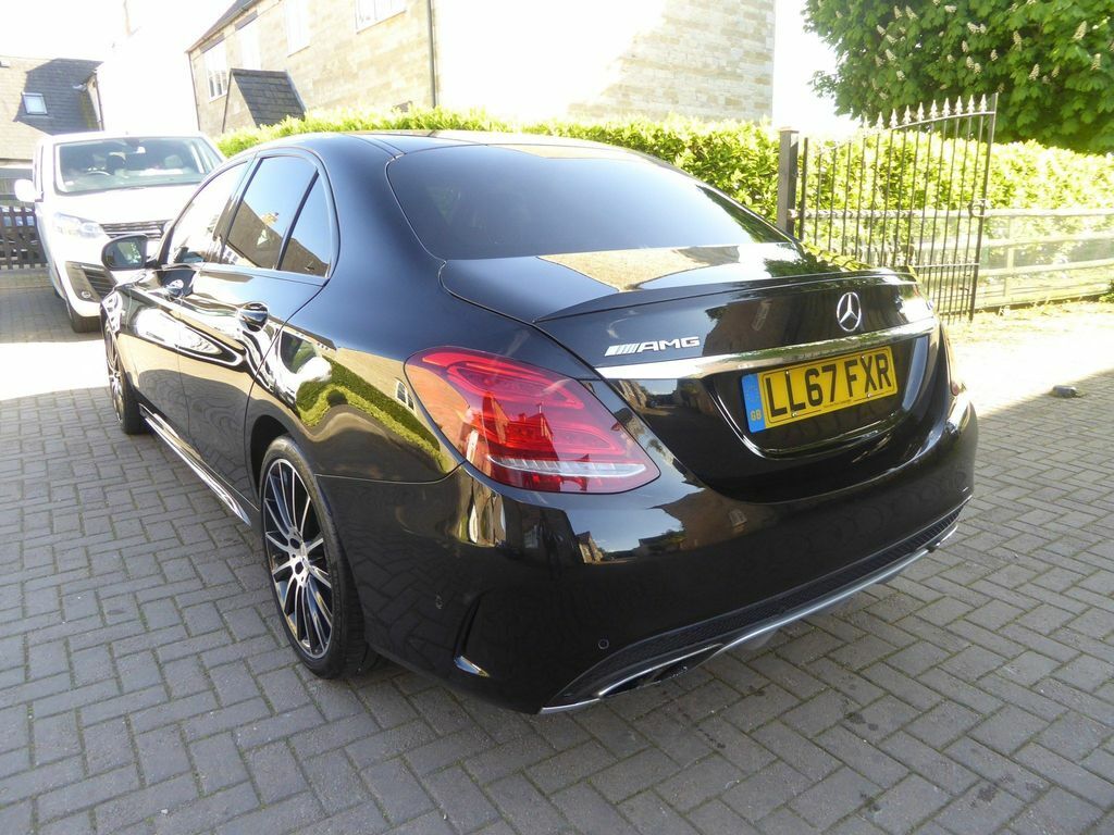 Mercedes-Benz C Class 3.0 C43 V6 Amg G-tronic 4Matic Euro 6 S S LL67FXR Black #3