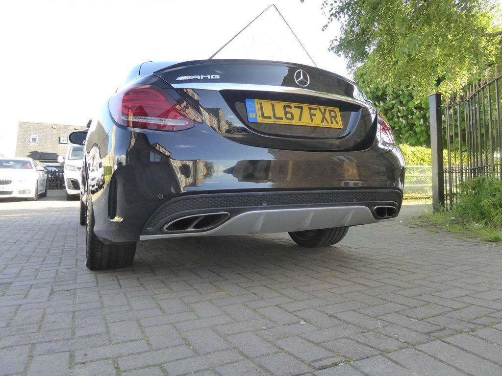 Mercedes-Benz C Class 3.0 C43 V6 Amg G-tronic 4Matic Euro 6 S S LL67FXR Black #5