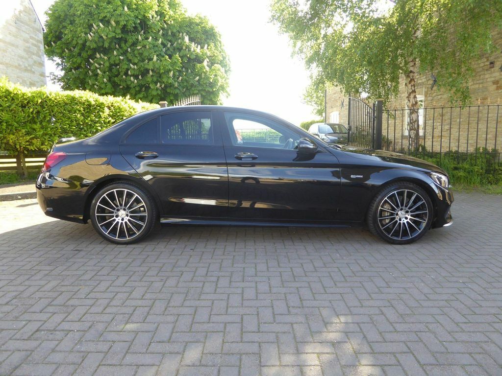 Mercedes-Benz C Class 3.0 C43 V6 Amg G-tronic 4Matic Euro 6 S S LL67FXR Black #2