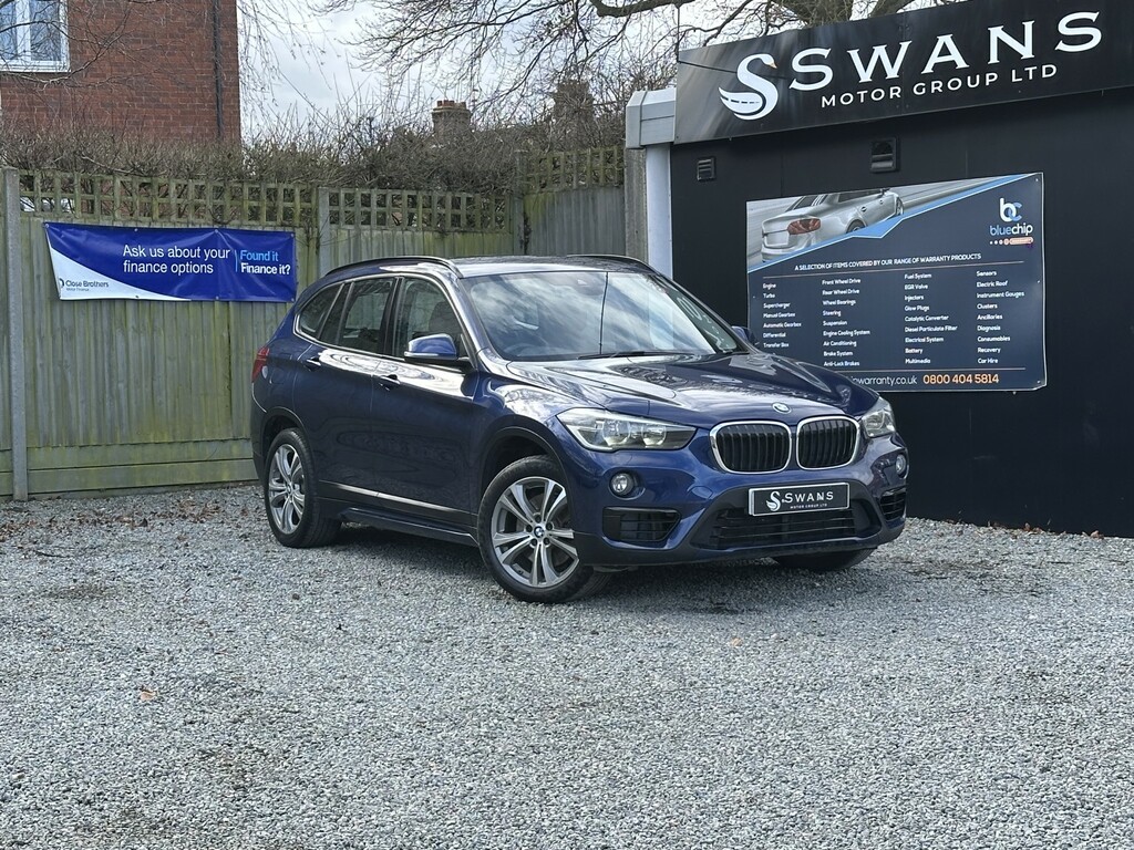 BMW X1 Suv 2.0 X1 Xdrive20d Sport Blue 2018. Blue