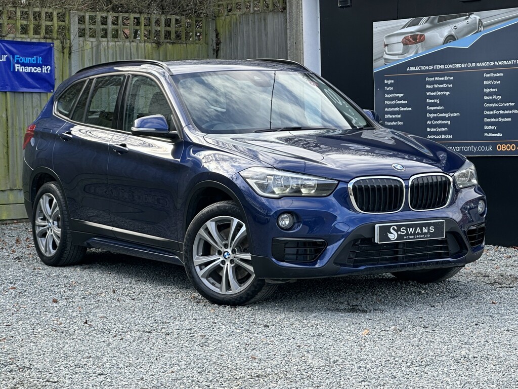 BMW X1 Suv 2.0 X1 Xdrive20d Sport Blue 2018. YO68KVZ Blue #2