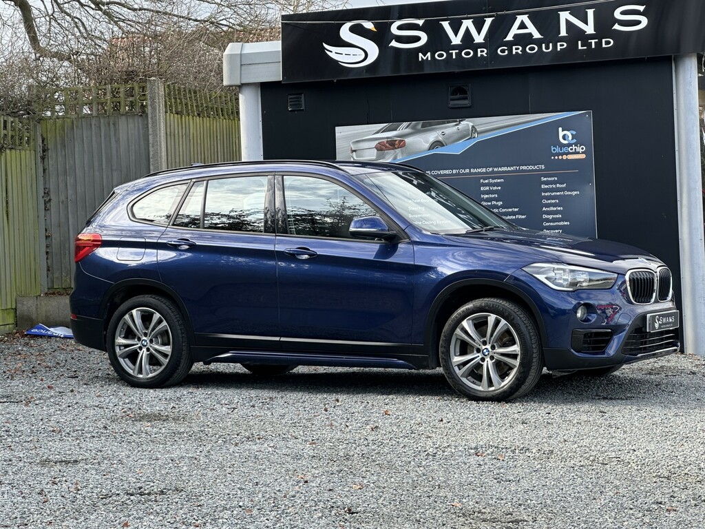 BMW X1 Suv 2.0 X1 Xdrive20d Sport Blue 2018. YO68KVZ Blue #4