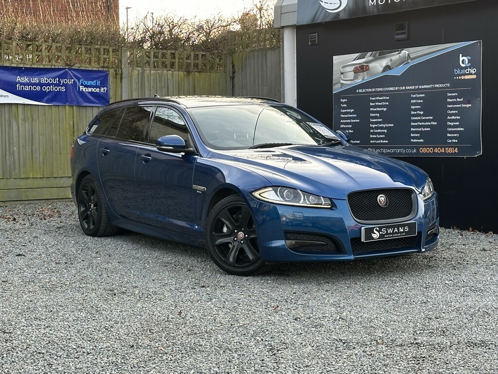 Jaguar XF Estate 2.2 D R-sport Black 201515 Blue