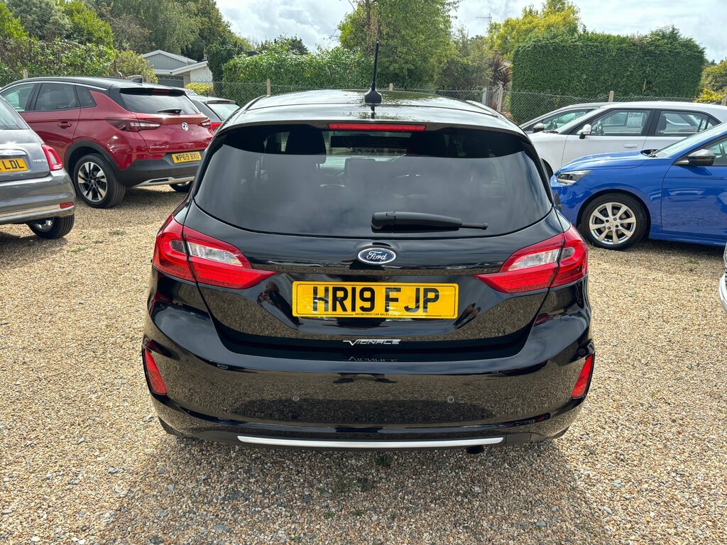 Ford Fiesta 1.0 Ecoboost 140 HR19FJP Black #3