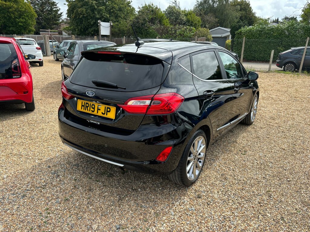 Ford Fiesta 1.0 Ecoboost 140 HR19FJP Black #4
