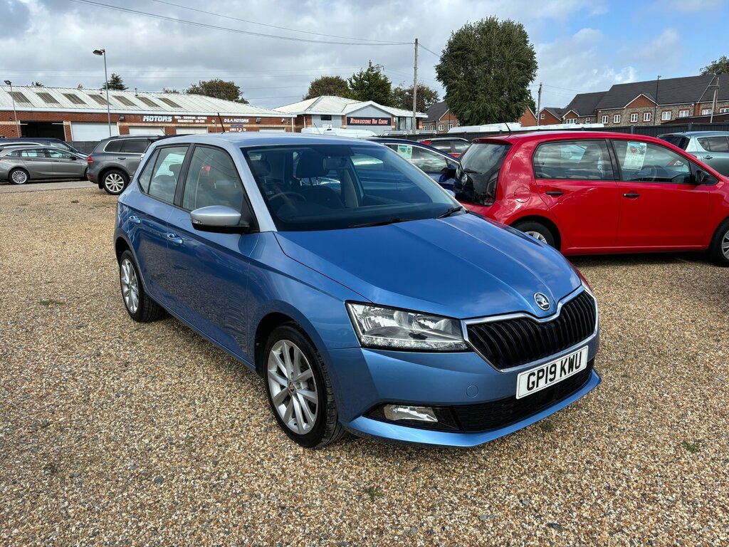 Skoda Fabia 1.0 Tsi Colour Edition GP19KWU Blue #5