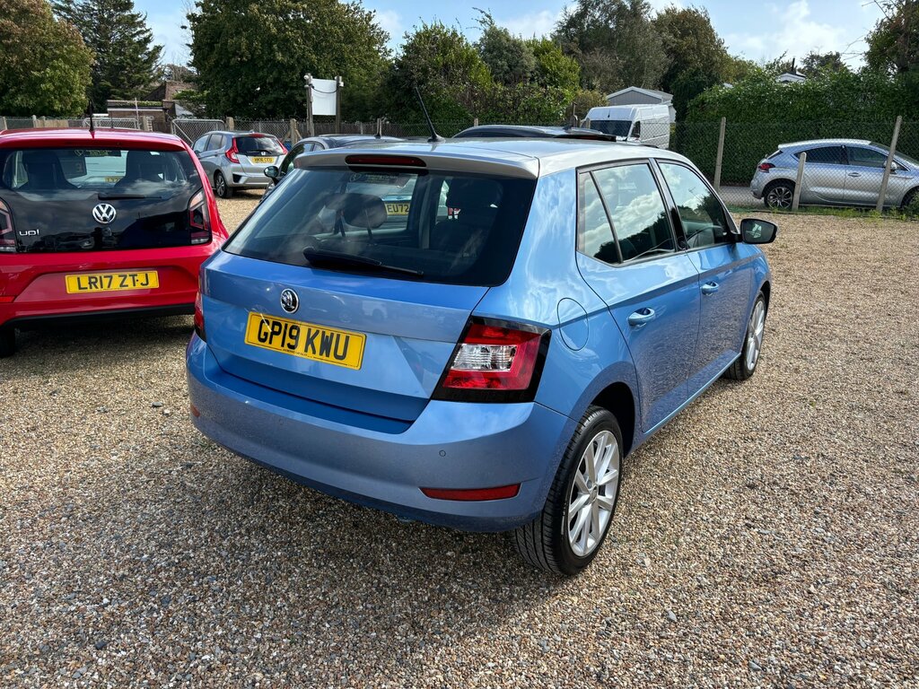 Skoda Fabia 1.0 Tsi Colour Edition GP19KWU Blue #4
