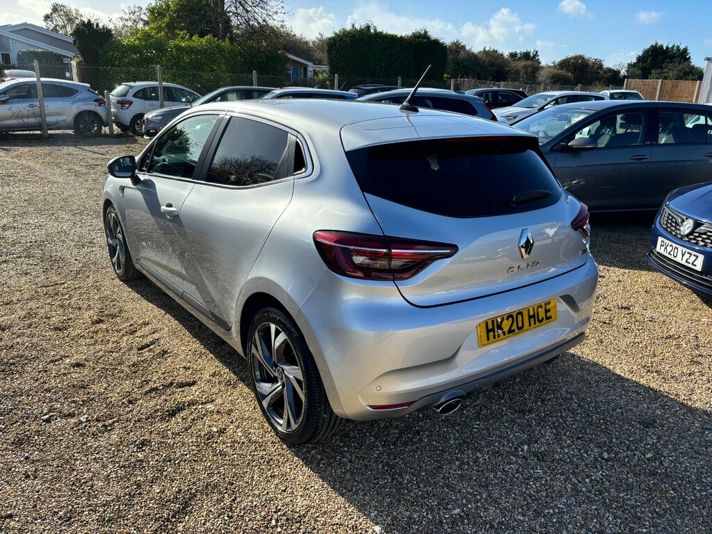 Renault Clio 1.0 Tce Rs Line Hatchback Euro 6 HK20HCE Silver #4