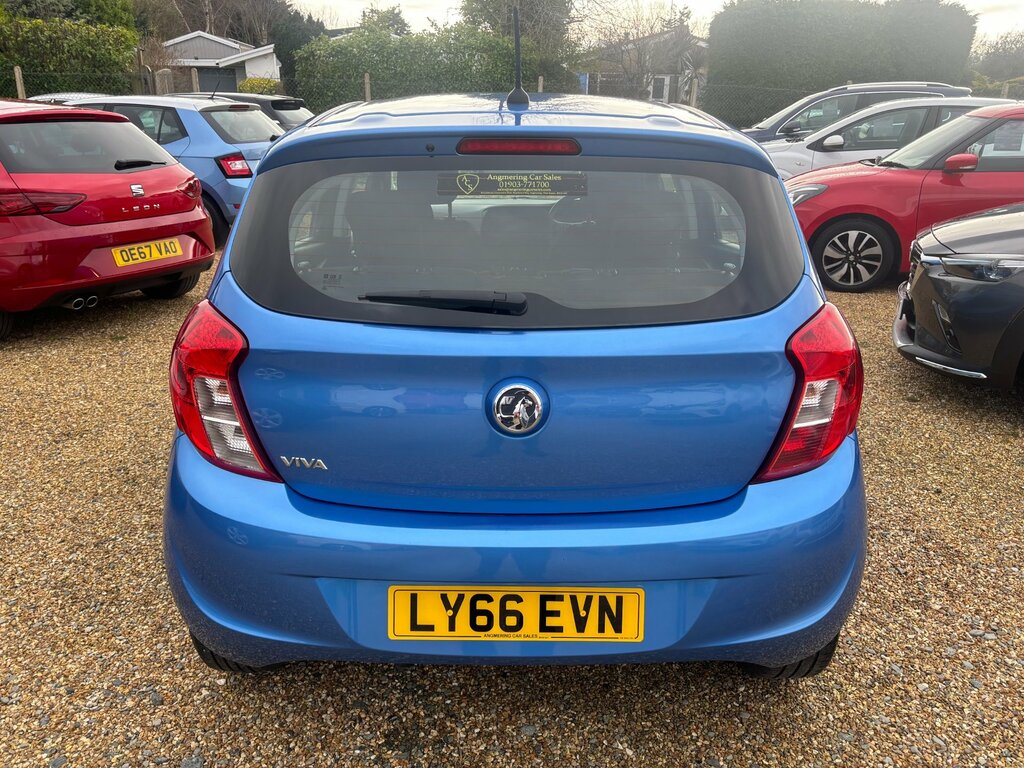 Vauxhall Viva 1.0I Se Hatchback Euro 6 Ac LY66EVN Blue #3