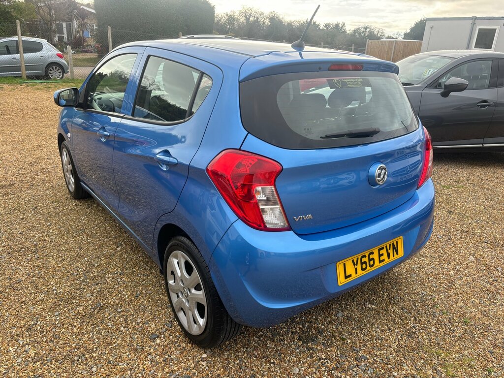 Vauxhall Viva 1.0I Se Hatchback Euro 6 Ac LY66EVN Blue #4