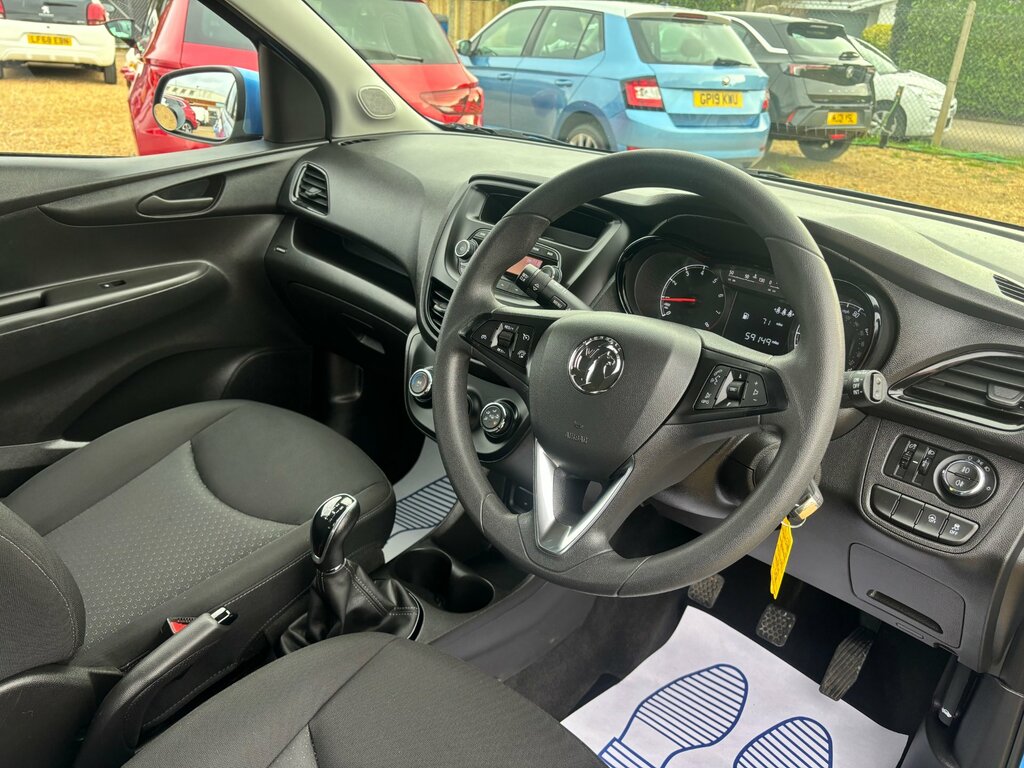 Vauxhall Viva 1.0I Se Hatchback Euro 6 Ac LY66EVN Blue #6