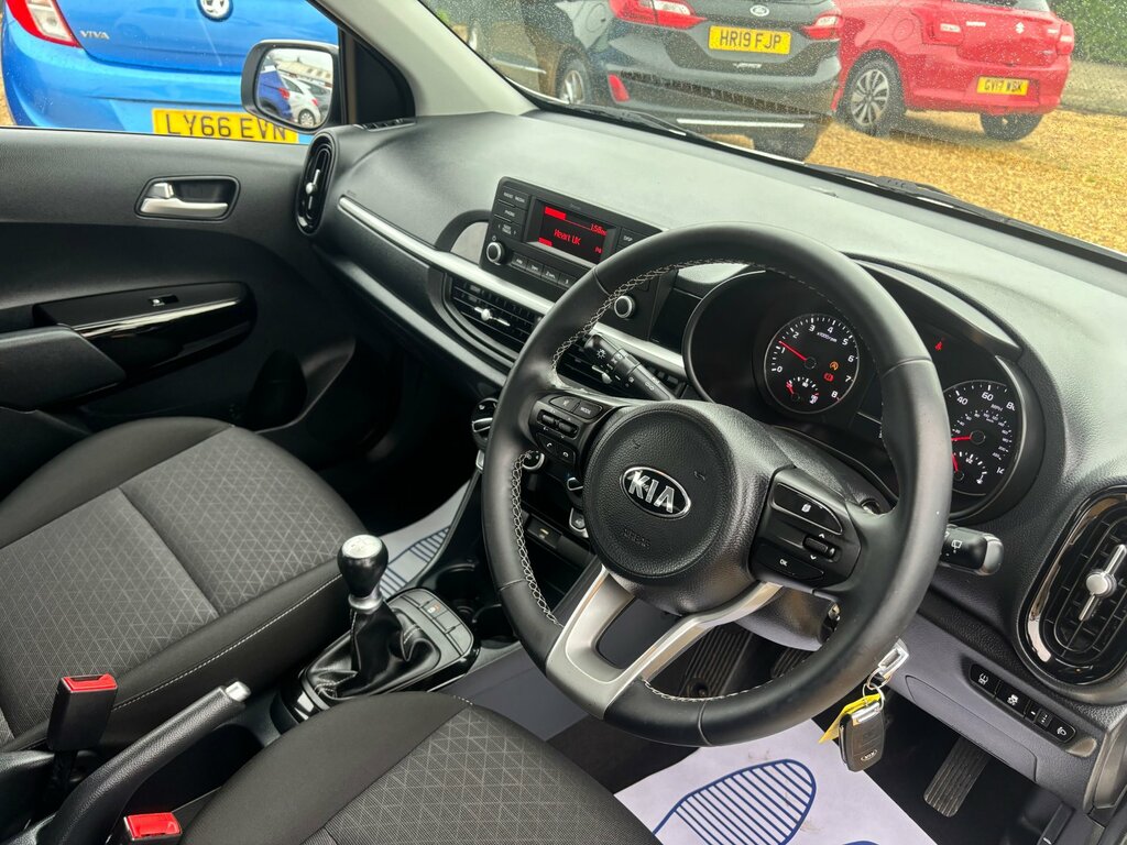 Kia Picanto 1.0 Dpi 2 Hatchback Euro 6 Ss SF21HMP White #6