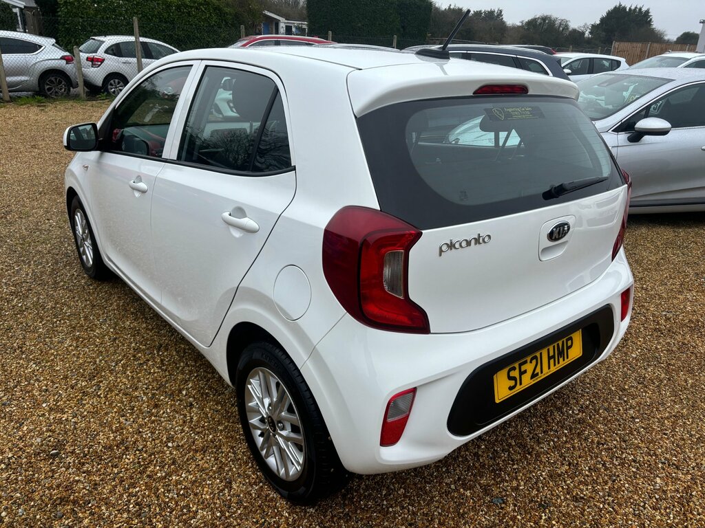 Kia Picanto 1.0 Dpi 2 Hatchback Euro 6 Ss SF21HMP White #4