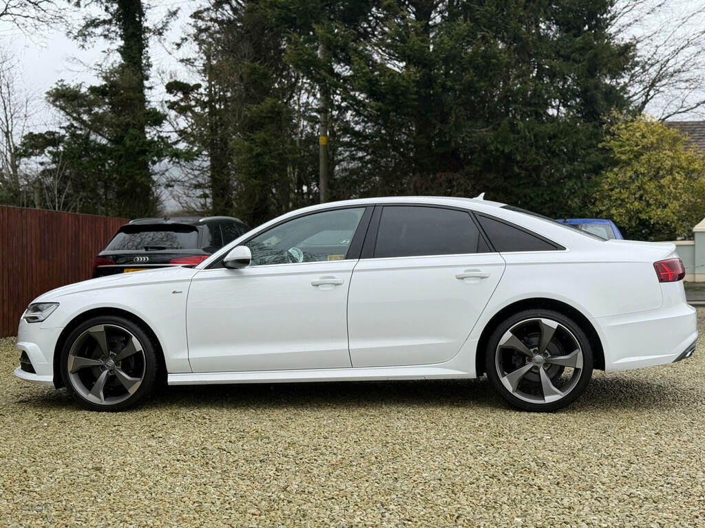 Audi A6 2.0 Tdi Ultra S Line White #3